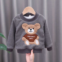 Teddy Bear Plush Sweater Children's Plush Thickened Top