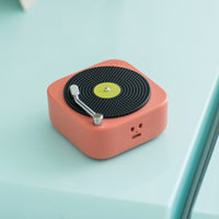 Wireless Mini Portable Audio Multifunction Record Vinyl Speaker