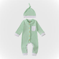 Children's Clothing Foreign Trade Baby Pit Strip Multicolor One-Piece Romper Romper