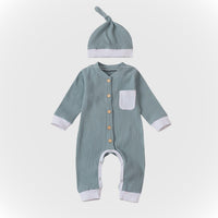 Children's Clothing Foreign Trade Baby Pit Strip Multicolor One-Piece Romper Romper