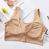 Threaded Large V Back Sling Wrapped Chest In Ammonia Beauty Back