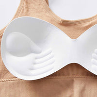 Threaded Large V Back Sling Wrapped Chest In Ammonia Beauty Back