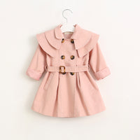 Spring And Autumn New Cotton Girls Windbreaker