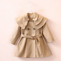 Spring And Autumn New Cotton Girls Windbreaker