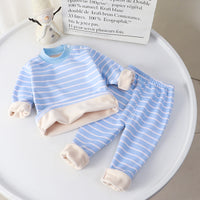 Children's Thermal Underwear Suit Plus Velvet Thickening