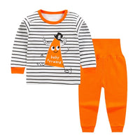 Baby Autumn Clothes Suit High Waist Belly Protector Keep Warm