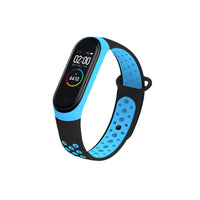 Mi Band 4 Wristband Universal Mi 3 Smart Sports Bracelet With Dual Color Replacement Strap