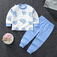 Children's Underwear Set cotton Two-piece Cotton Sweater Pajamas