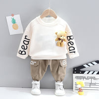 Children's Suits Children's Spring Clothes Western-style Baby Cute Two-piece Suits