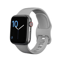 Suitable For Watch Strap Liquid Silicone Sports Strap Simple Solid Color Wristband
