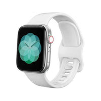 Suitable For Watch Strap Liquid Silicone Sports Strap Simple Solid Color Wristband