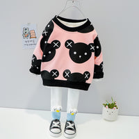 Baby Girl Korean Children Two-piece Suit