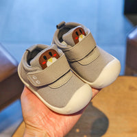 Velcro Baby Flying Knit Shoes For Boys And Girls