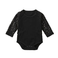 Long-Sleeved Lace Princess Romper Bag Fart Clothes