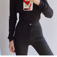 Women's Tight Hip-lifting High-waist Stretch Jeans