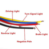 LED Tail Light Is Suitable For Isuzu Truck Car Electronic Rear