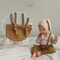 Spring And Autumn Men's And Women's Baby Leggings Adjustable Strap Trousers