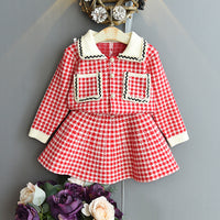 Autumn Women's Treasure Half-Length Skirt Spring Two-Piece Suit