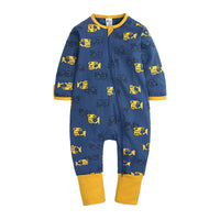Foot-Wrapped Climbing Suit Newborn Jumpsuit