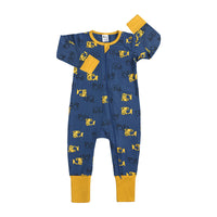 Foot-Wrapped Climbing Suit Newborn Jumpsuit