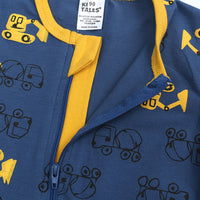 Foot-Wrapped Climbing Suit Newborn Jumpsuit