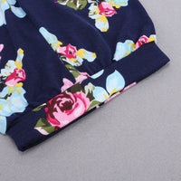 Baby Homewear Baby Print Hooded Girls Ins Suit