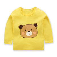 Children's Long-Sleeved T-shirt, Cotton Sweater, Girl's One-Piece Top