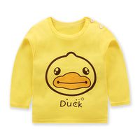 Children's Long-Sleeved T-shirt, Cotton Sweater, Girl's One-Piece Top