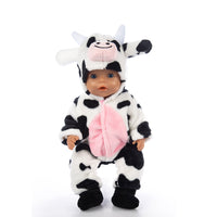 Cartoon Animal Doll Clothes With Children's Clothing