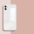 Compatible with Apple , All-Inclusive Camera Glass Phone Case