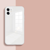 Compatible with Apple , All-Inclusive Camera Glass Phone Case