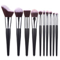 New 10 Wavy Makeup Brush Loose Powder Blush Eye Shadow Brush