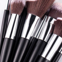 New 10 Wavy Makeup Brush Loose Powder Blush Eye Shadow Brush