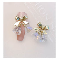 Transparent Symphony Bowknot Wind Chime Metal Decoration