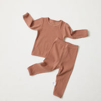 Solid Color Hang Strip Home Service Suit For Infants and Children