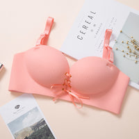 No trace no steel ring bra