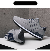 Men's Tide Plus Velvet Mesh Breathable Travel Running Shoes