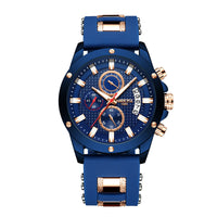 Three-Eye Chronograph Movement Quartz Watch
