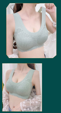Non-Marking Underwear Female Angel Wings No Steel Ring Gather Bra