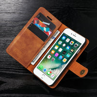 Retro Pattern Two-Fold Split Magnet For Mobile Phone Case