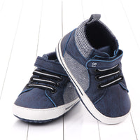 Baby Soft-soled Non-slip Mid-high Casual Toddler Shoes