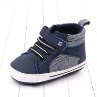 Baby Soft-soled Non-slip Mid-high Casual Toddler Shoes