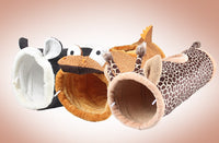 Cartoon Animal Ringing Paper Cat Tee Cat Tunnel