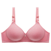 Natural Traditional Thin Mold Cup Green Women's Seamless Breathable Underwear Bra