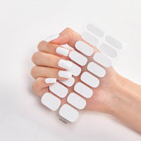 Waterproof and Long Lasting Nail Stickers Letter Color Nail Stickers Full Stickers