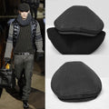 Autumn And Winter Fashion British Gentleman Knit Black