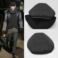 Autumn And Winter Fashion British Gentleman Knit Black