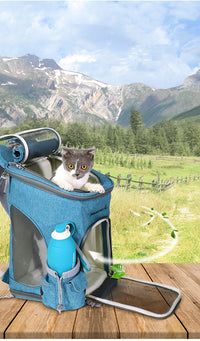 Folding shoulder cat bag