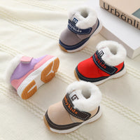 Plush Thick Cute Soft Sole Toddler Shoes