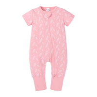 Baby Short-Sleeved One-Piece Summer Cotton Newborn Romper